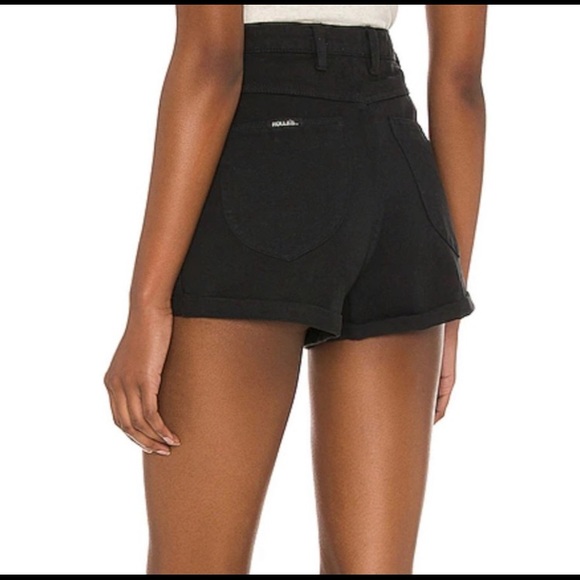 ROLLAS High-waisted Duster Jean Shorts black 30 rolla’s denim - Picture 5 of 5